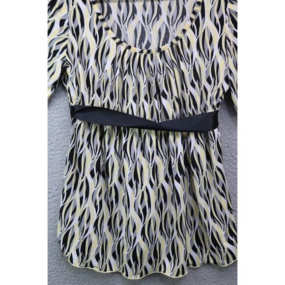 Candie's Short Sleeve Silky Babydoll Top-Vintage-Size Medium - Picture 2 of 10